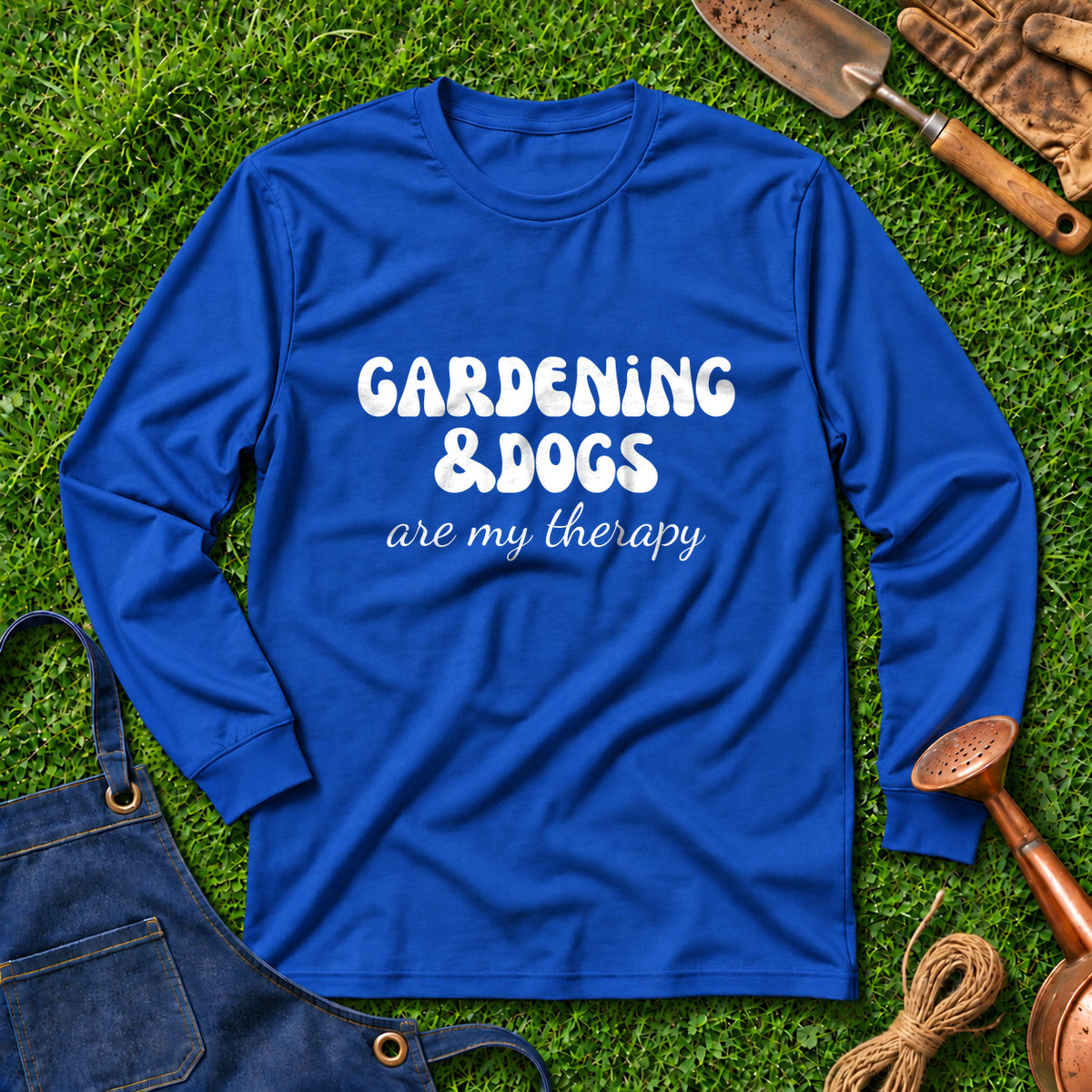 Gardening And Dogs Are My Therapy 01
