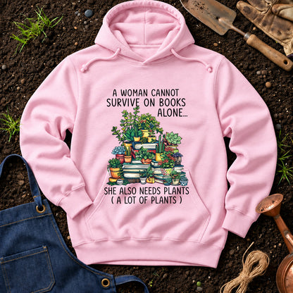 A Woman Cannot Survive On Books Alone She Also Needs Plants 01