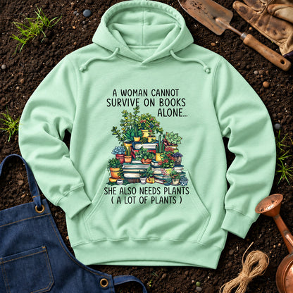 A Woman Cannot Survive On Books Alone She Also Needs Plants 01
