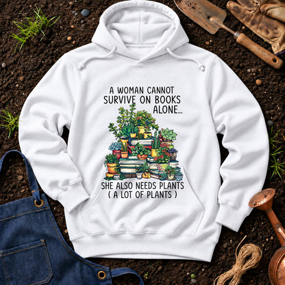 A Woman Cannot Survive On Books Alone She Also Needs Plants 01