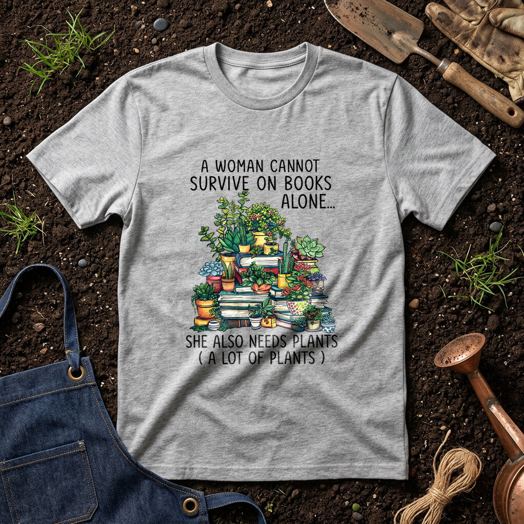 A Woman Cannot Survive On Books Alone She Also Needs Plants 01