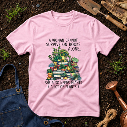A Woman Cannot Survive On Books Alone She Also Needs Plants 01