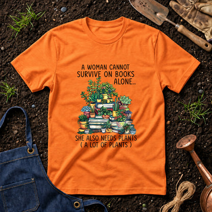 A Woman Cannot Survive On Books Alone She Also Needs Plants 01