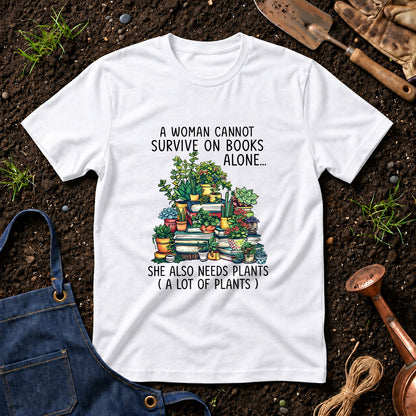 A Woman Cannot Survive On Books Alone She Also Needs Plants 01