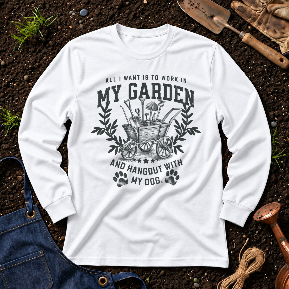 All I Want Is To Work In My Garden And Hangout With My Dog 01