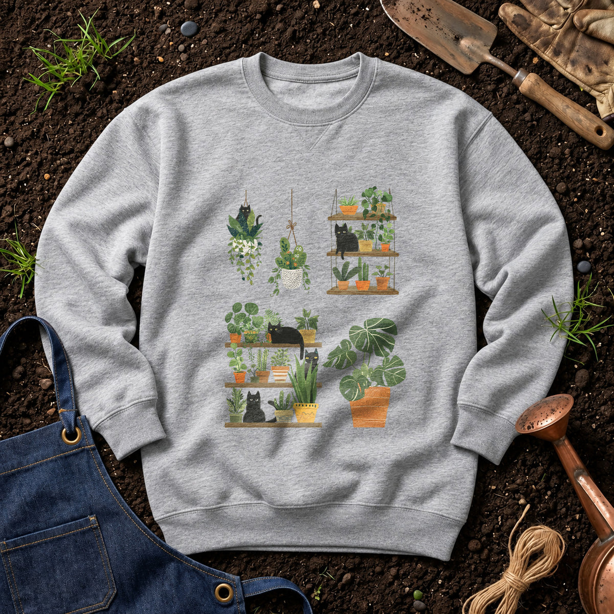 Cats and Plants 01