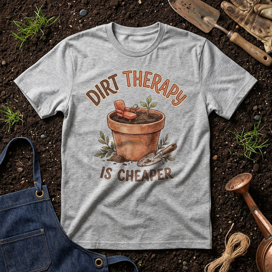 Dirt Therapy Is Cheaper 01