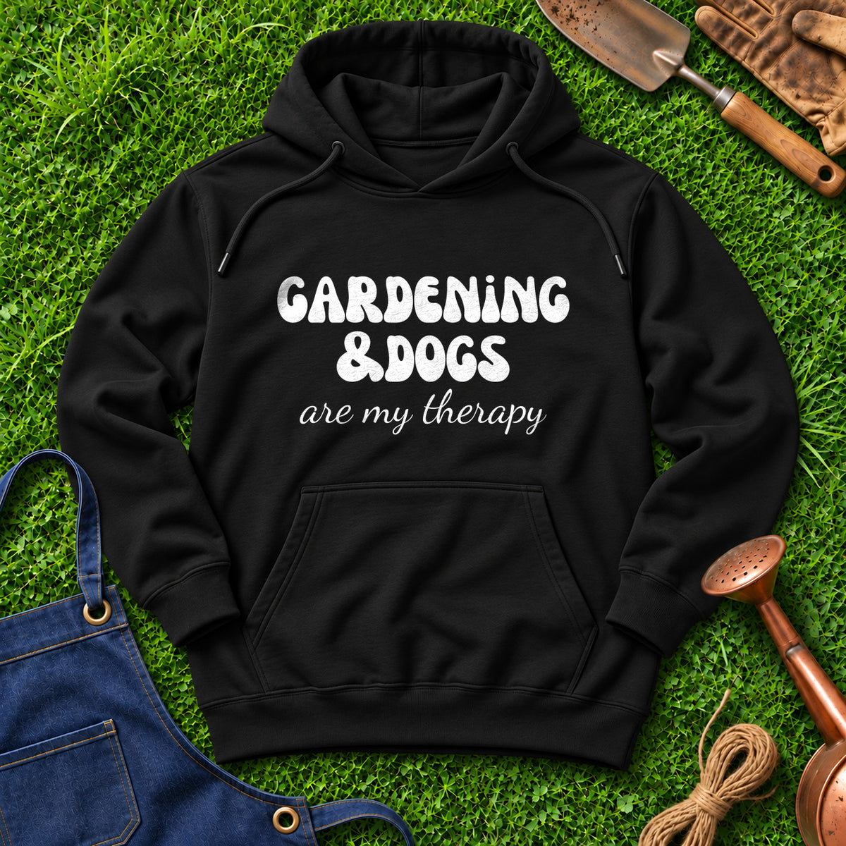 Gardening And Dogs Are My Therapy 01