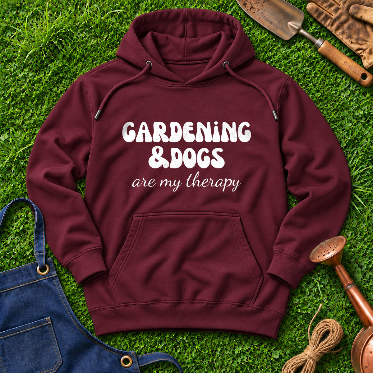 Gardening And Dogs Are My Therapy 01