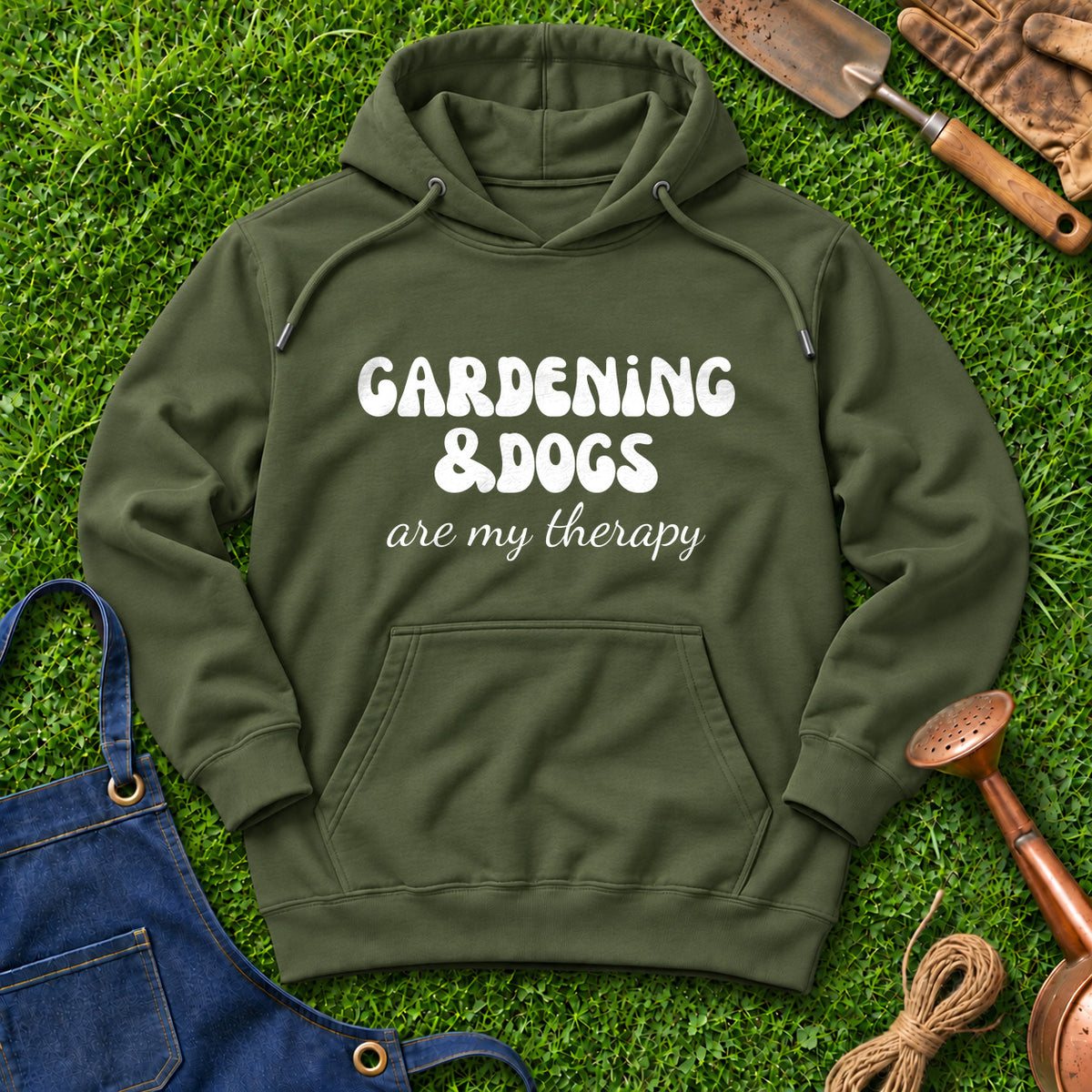 Gardening And Dogs Are My Therapy 01