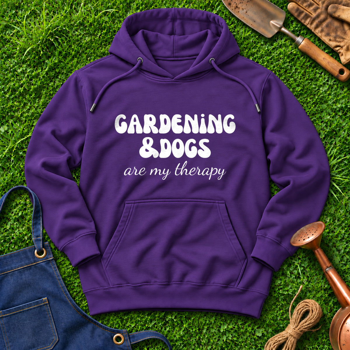 Gardening And Dogs Are My Therapy 01