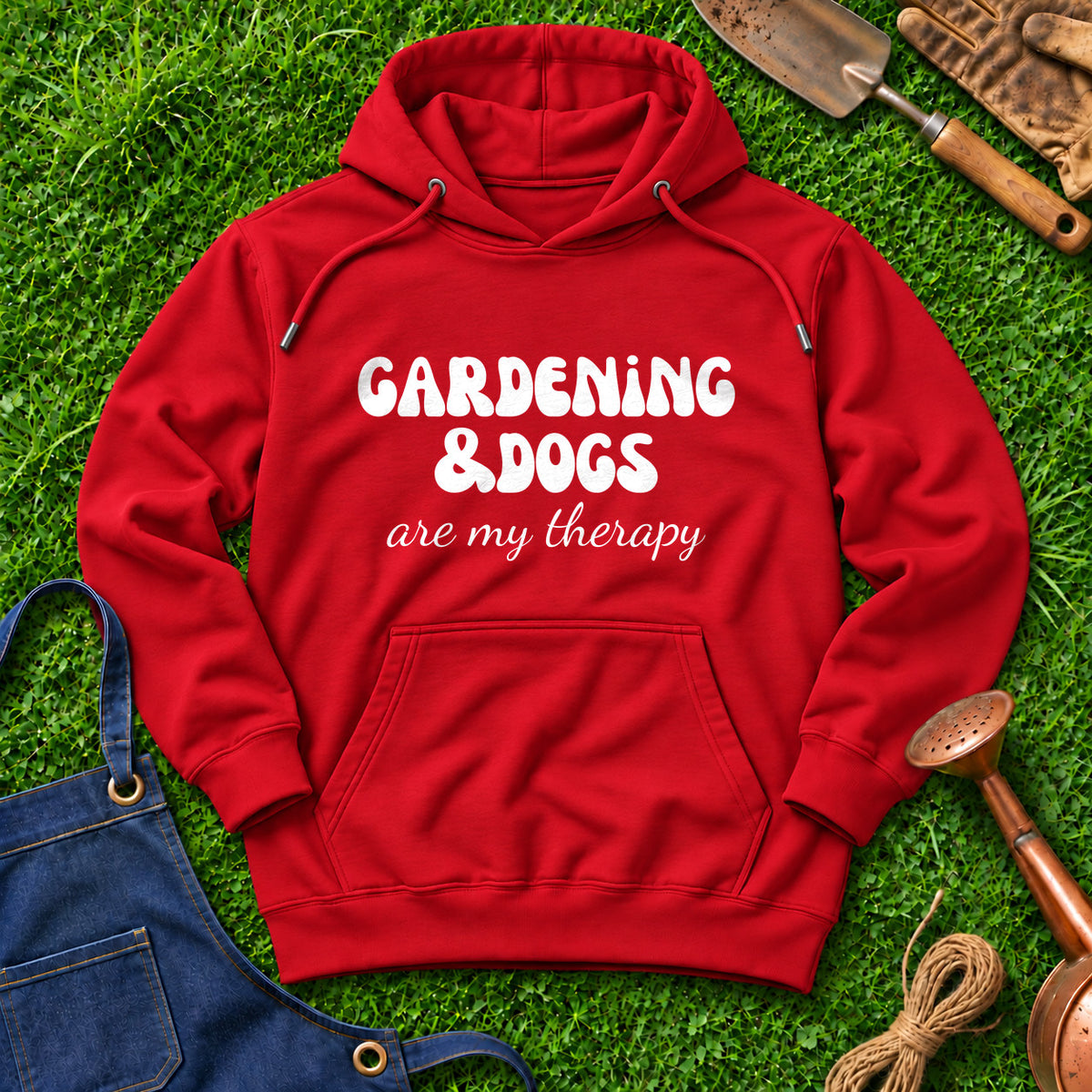 Gardening And Dogs Are My Therapy 01