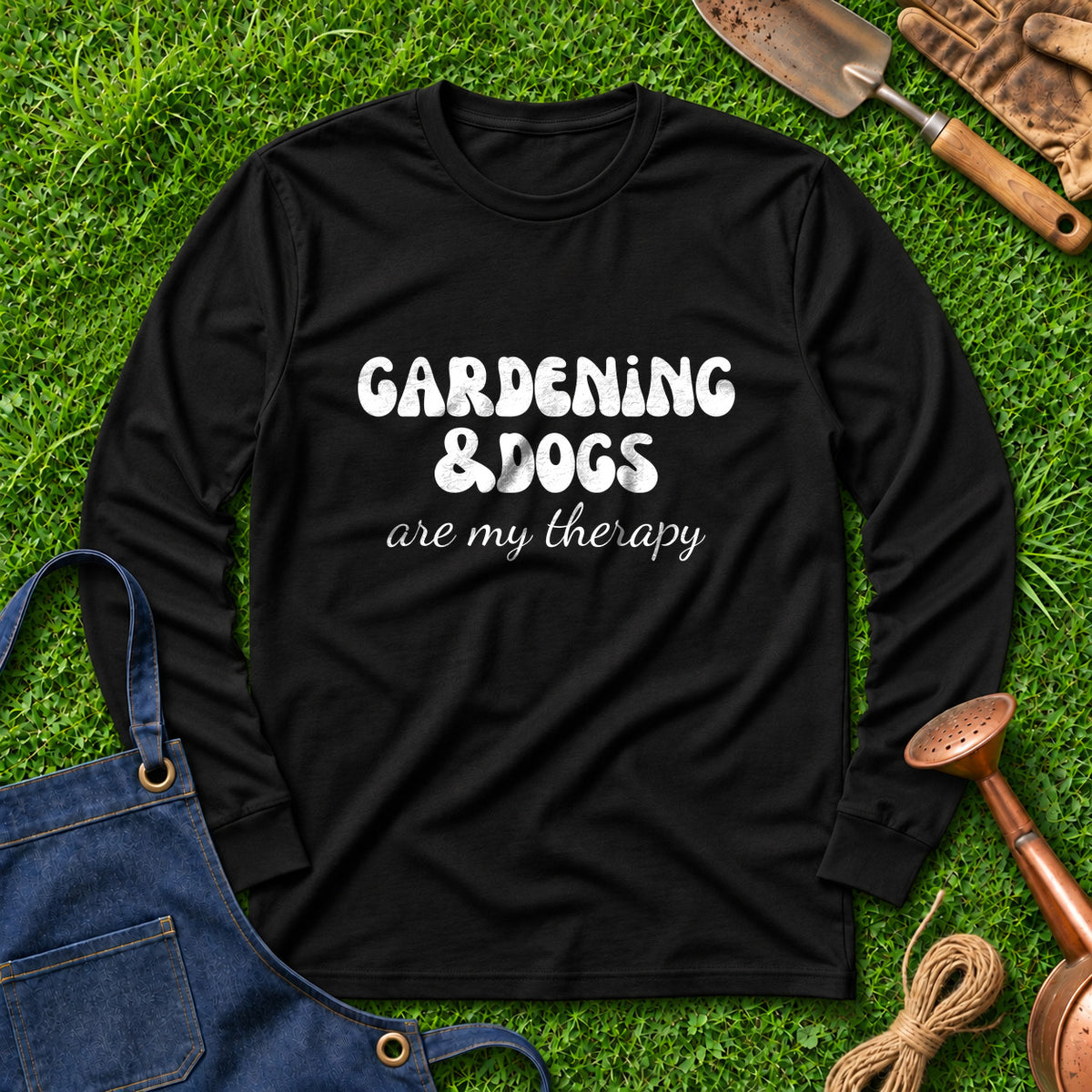 Gardening And Dogs Are My Therapy 01
