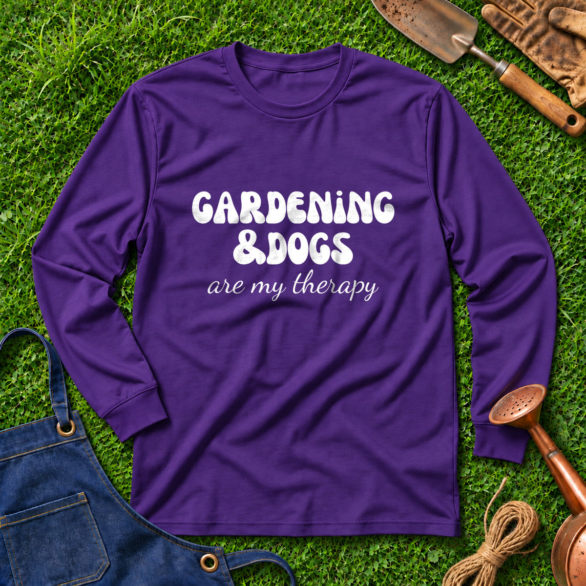 Gardening And Dogs Are My Therapy 01