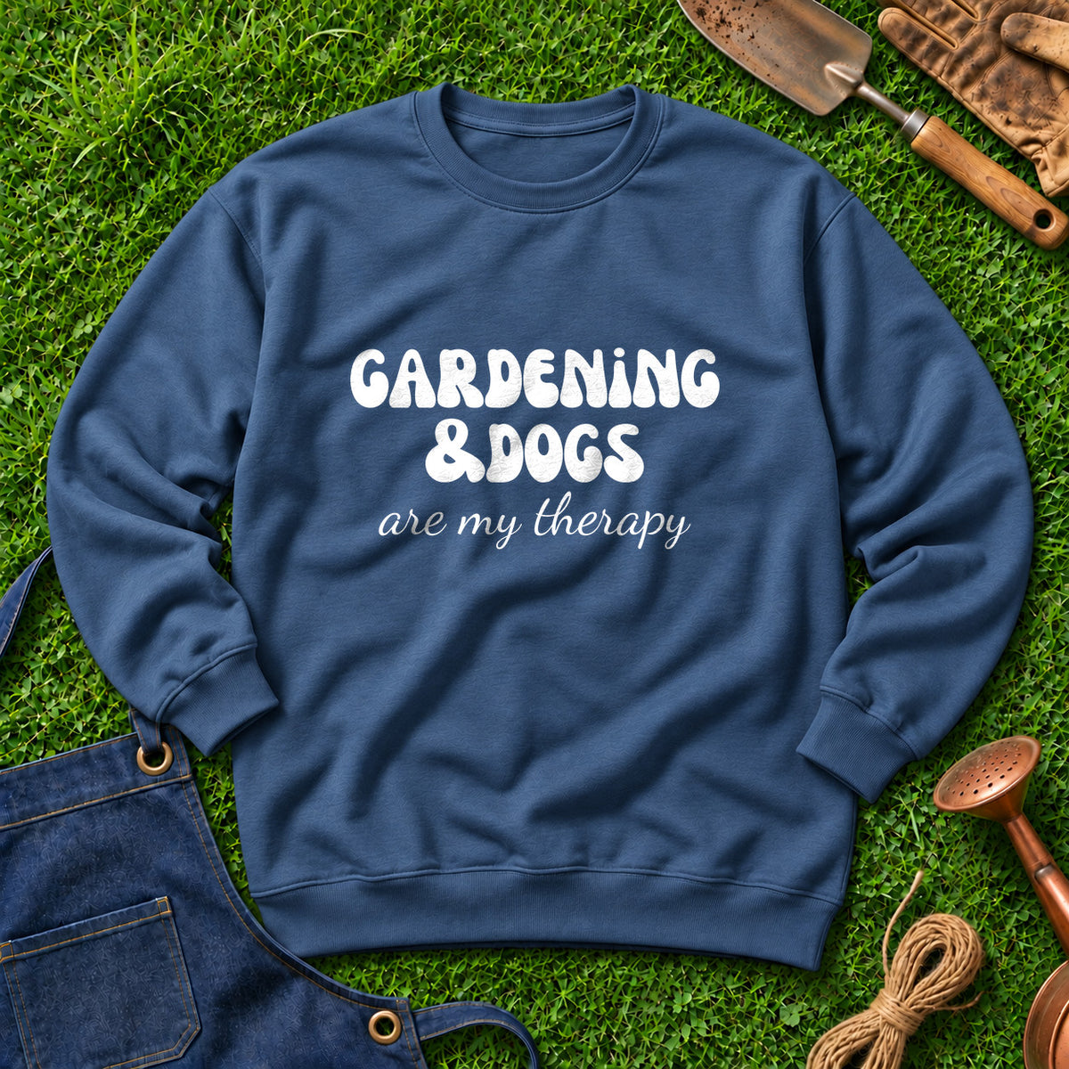 Gardening And Dogs Are My Therapy 01