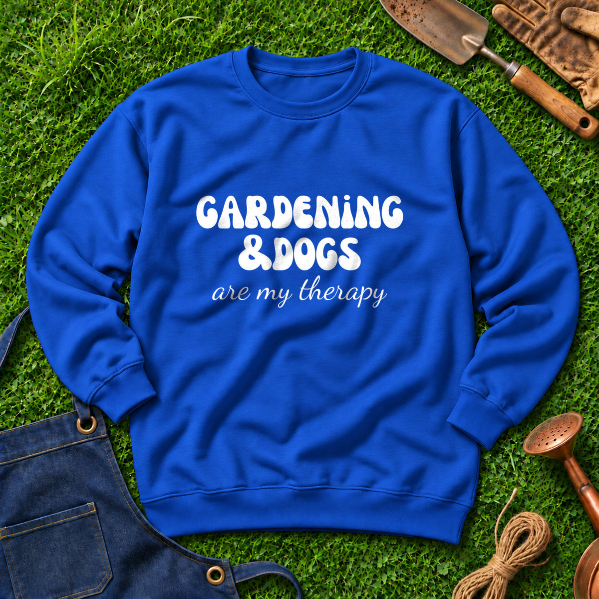 Gardening And Dogs Are My Therapy 01