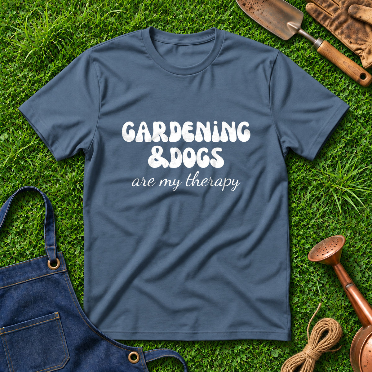Gardening And Dogs Are My Therapy 01