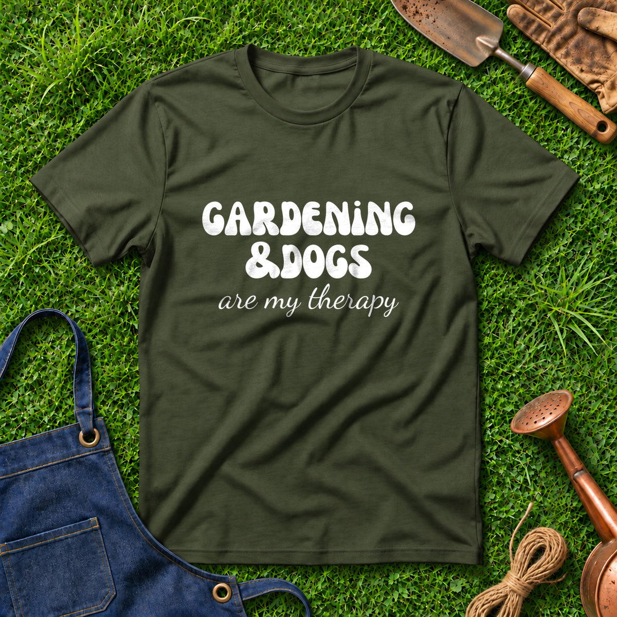 Gardening And Dogs Are My Therapy 01