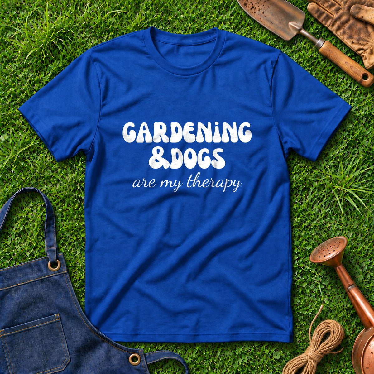 Gardening And Dogs Are My Therapy 01