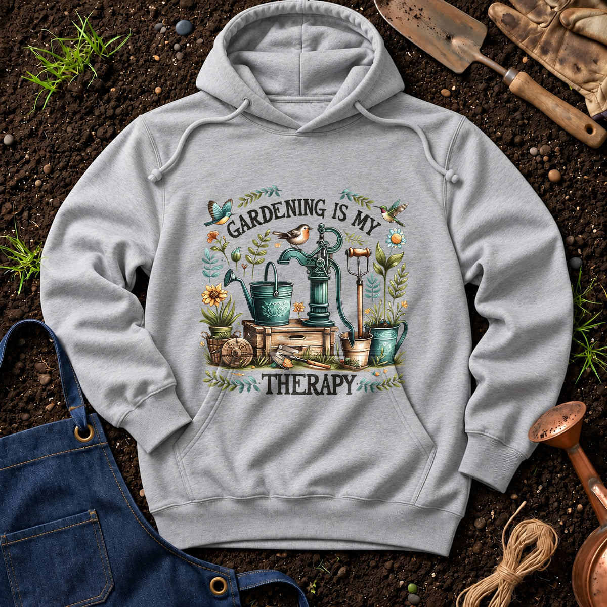 Gardening Is My Therapy 01