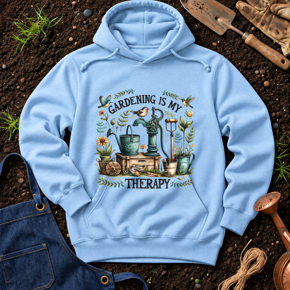 Gardening Is My Therapy 01