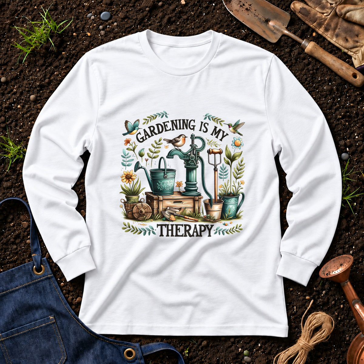 Gardening Is My Therapy 01