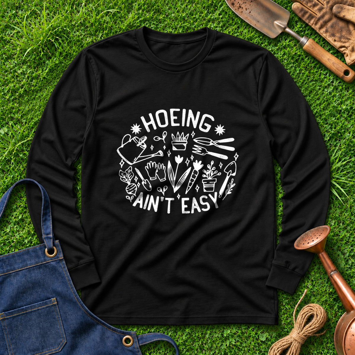 Hoeing Ain't Easy 01