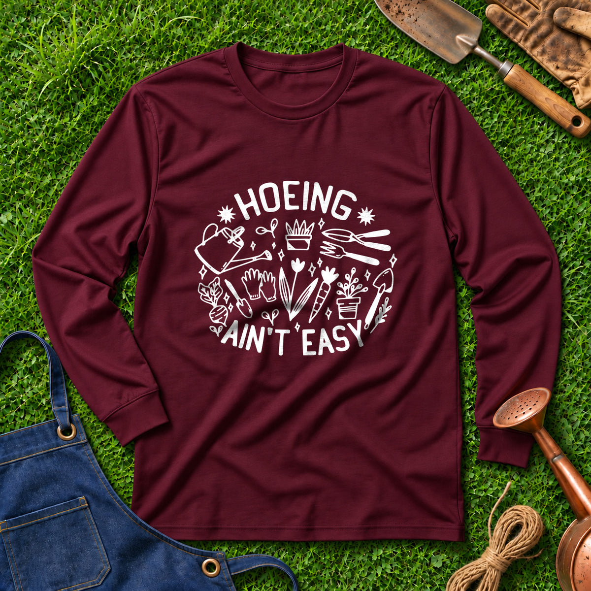 Hoeing Ain't Easy 01