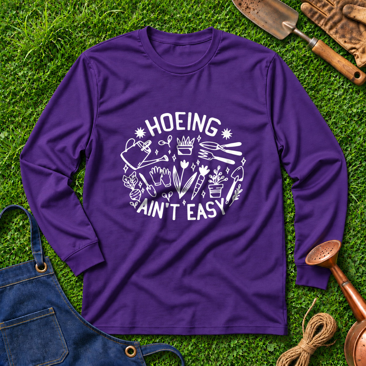 Hoeing Ain't Easy 01