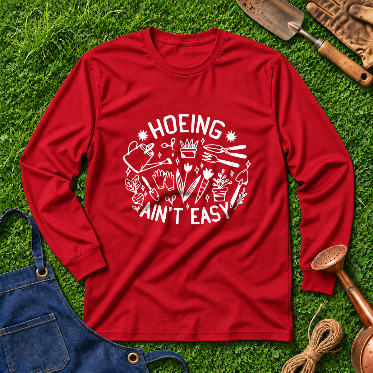 Hoeing Ain't Easy 01