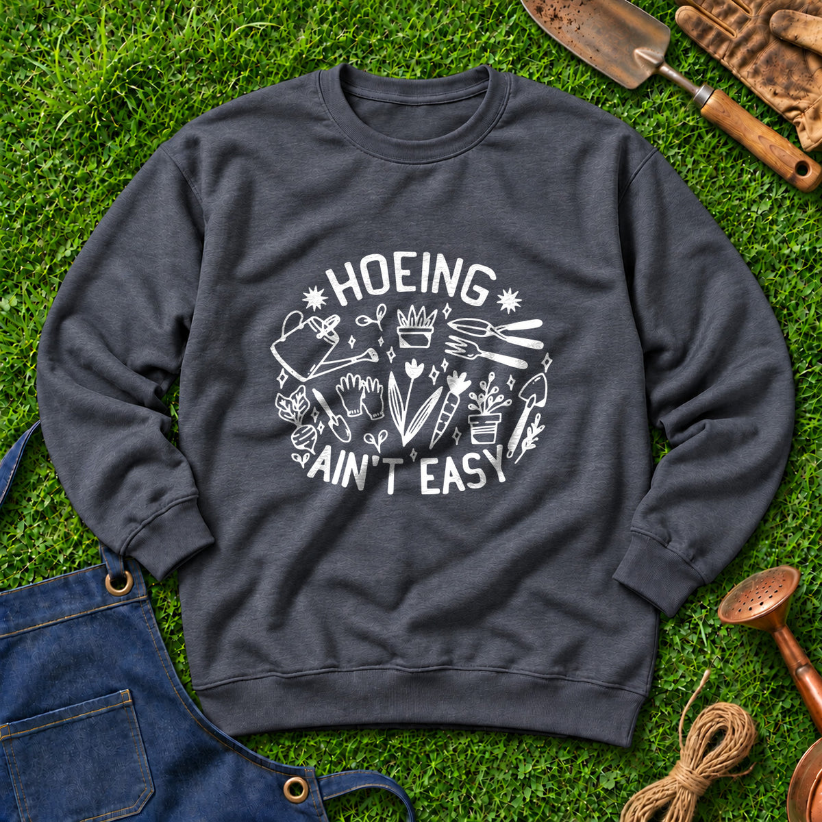 Hoeing Ain't Easy 01