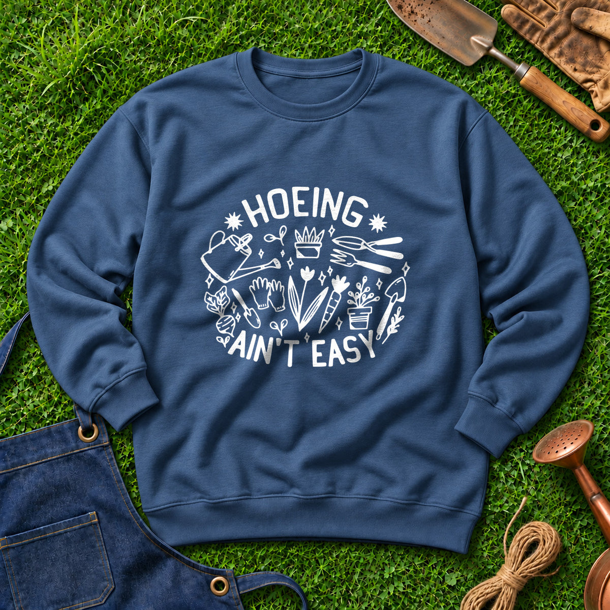 Hoeing Ain't Easy 01