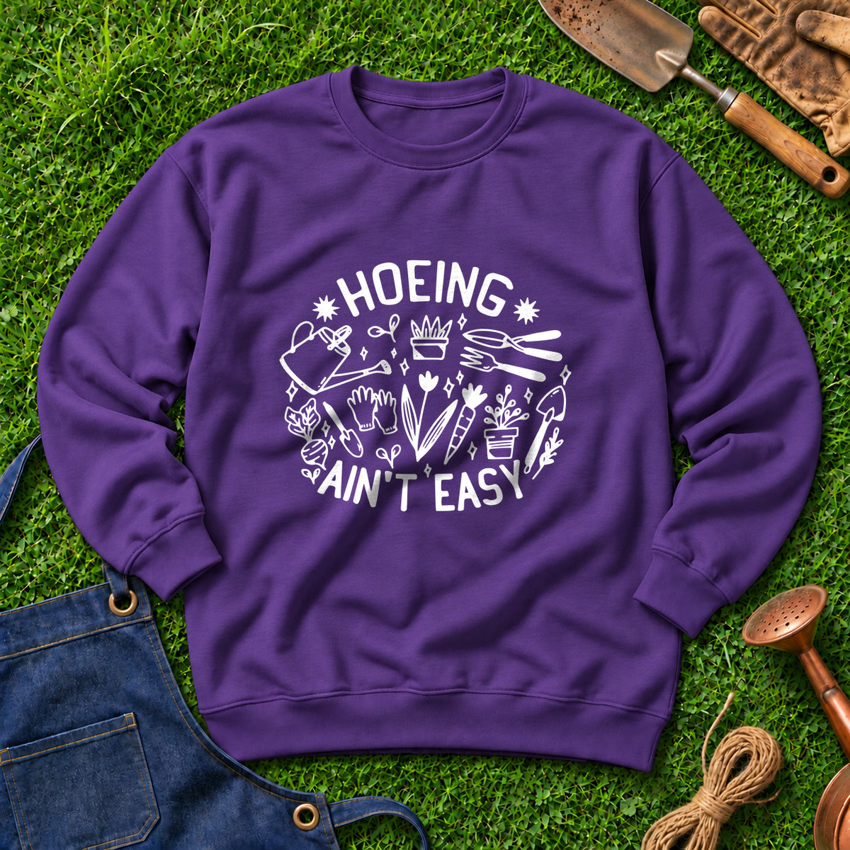 Hoeing Ain't Easy 01