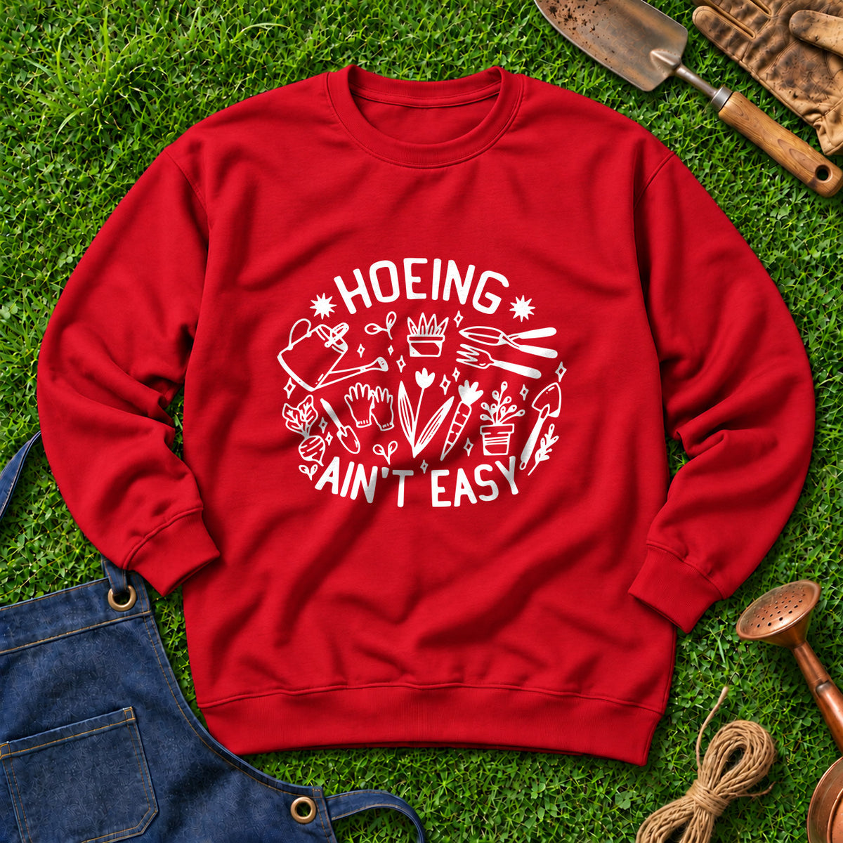 Hoeing Ain't Easy 01