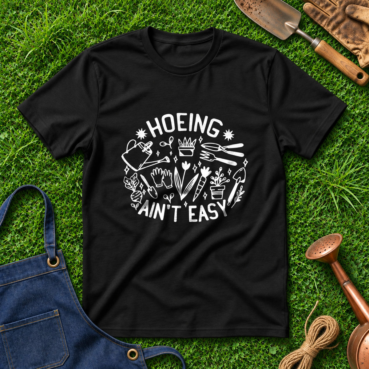Hoeing Ain't Easy 01