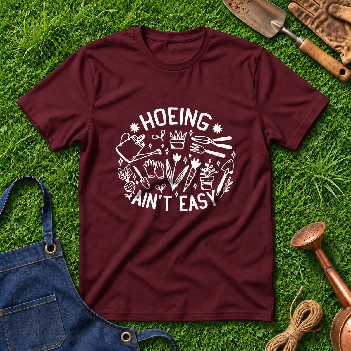 Hoeing Ain't Easy 01