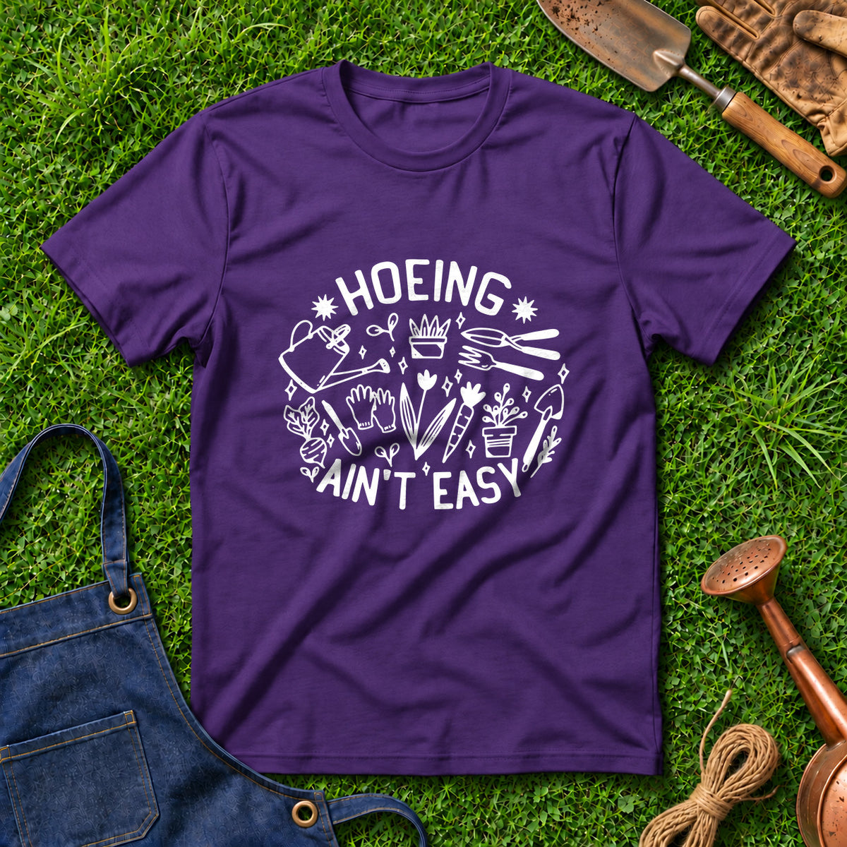 Hoeing Ain't Easy 01