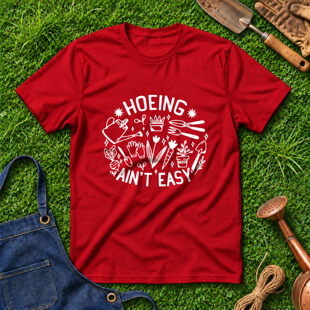 Hoeing Ain't Easy 01