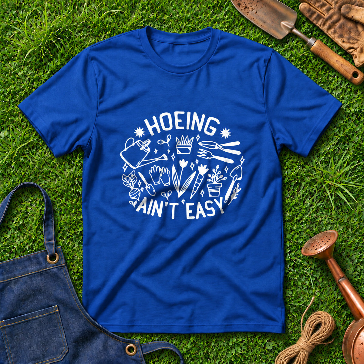Hoeing Ain't Easy 01