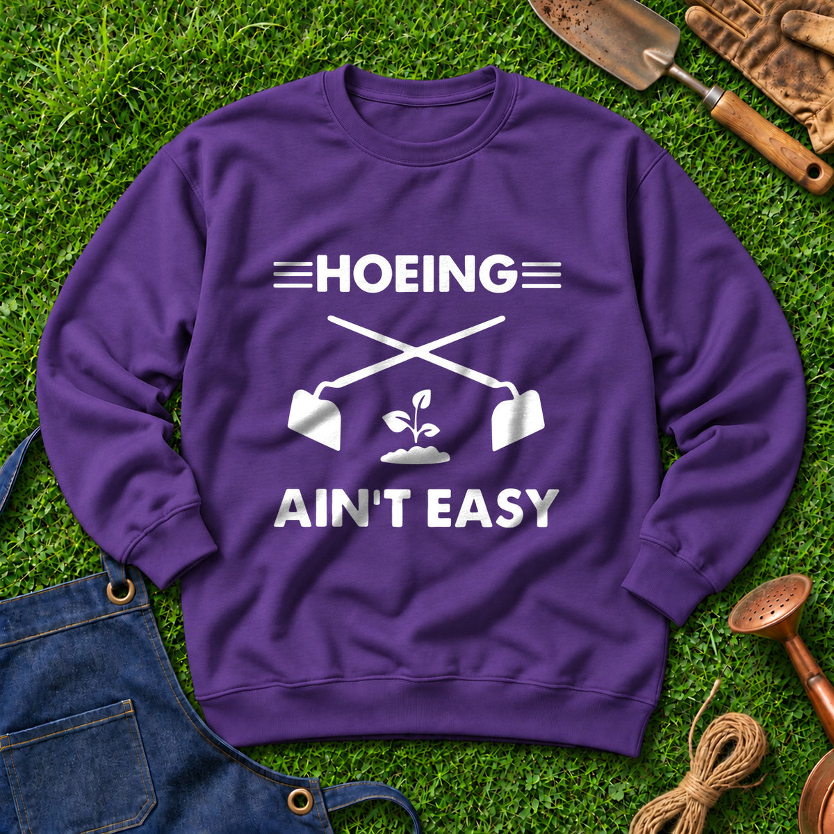 Hoeing Ain't Easy 02