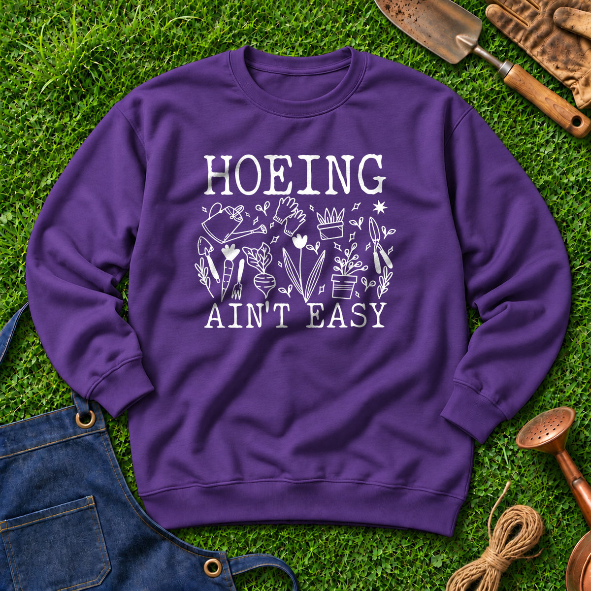 Hoeing Ain't Easy 04