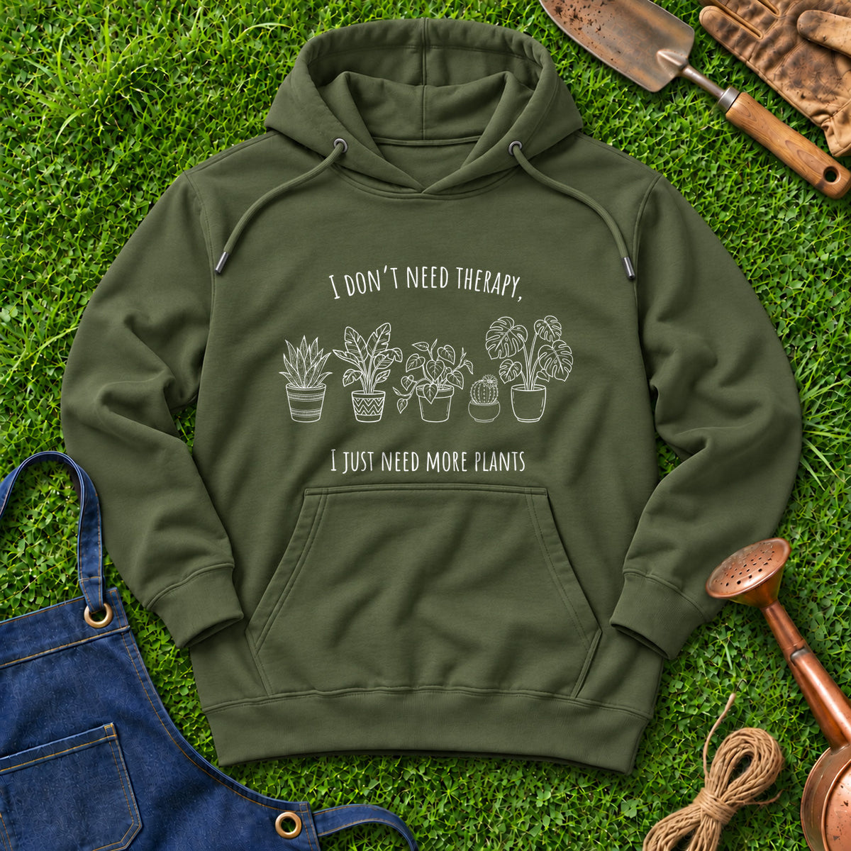I Don't Need Therapy Just Need More Plants 01