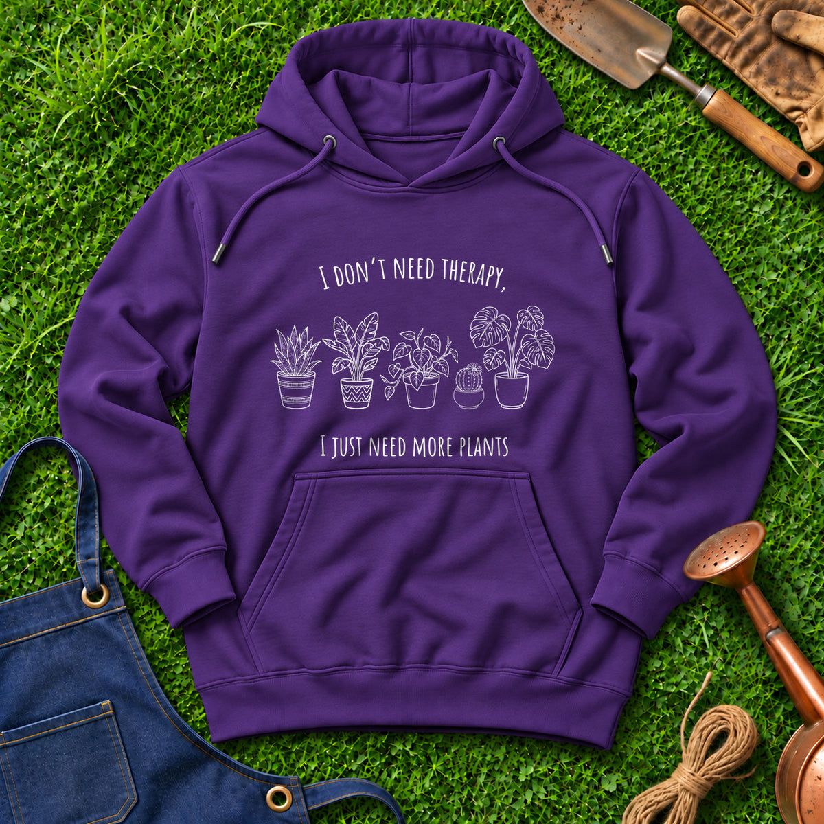 I Don't Need Therapy Just Need More Plants 01