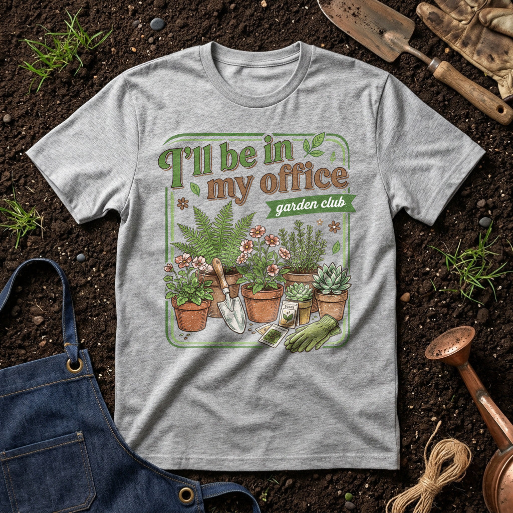 I'll Be In My Office Garden Club 01