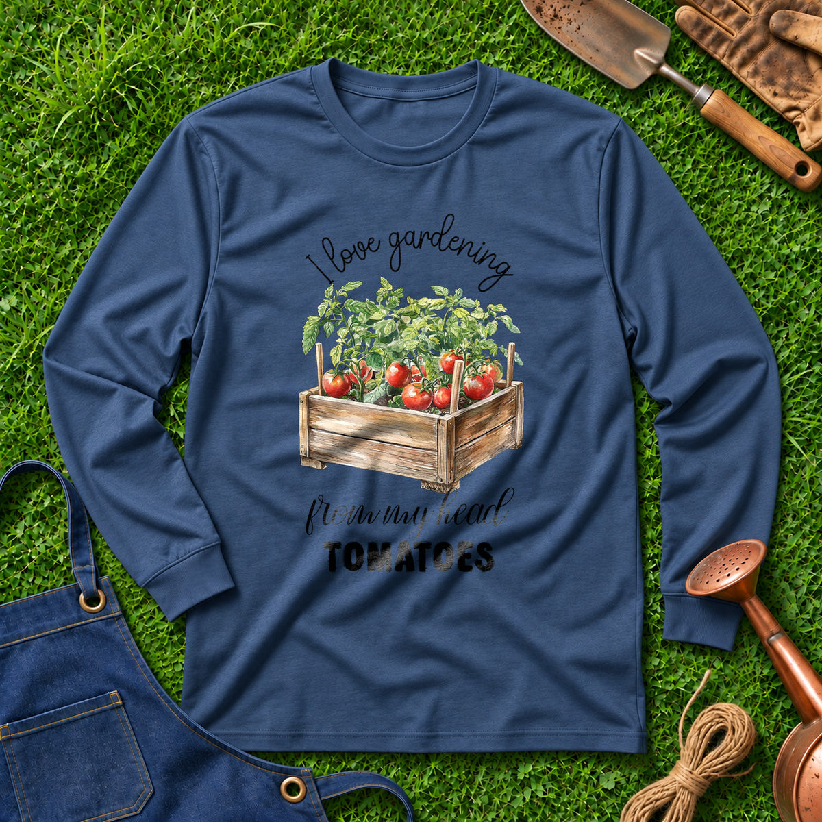 I Love Gardening From My Head Tomatoes 01