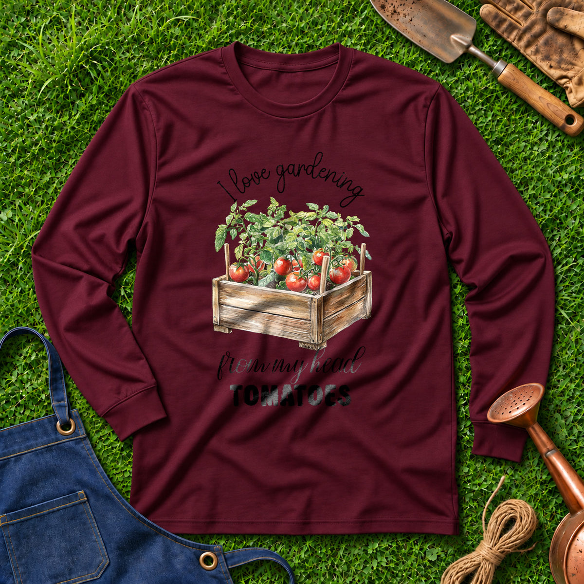 I Love Gardening From My Head Tomatoes 01