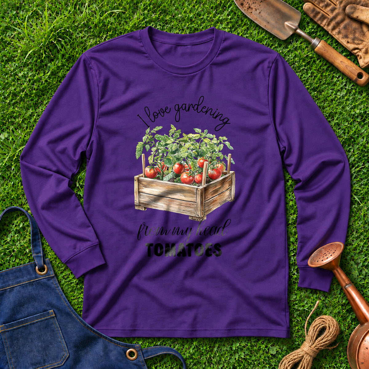 I Love Gardening From My Head Tomatoes 01