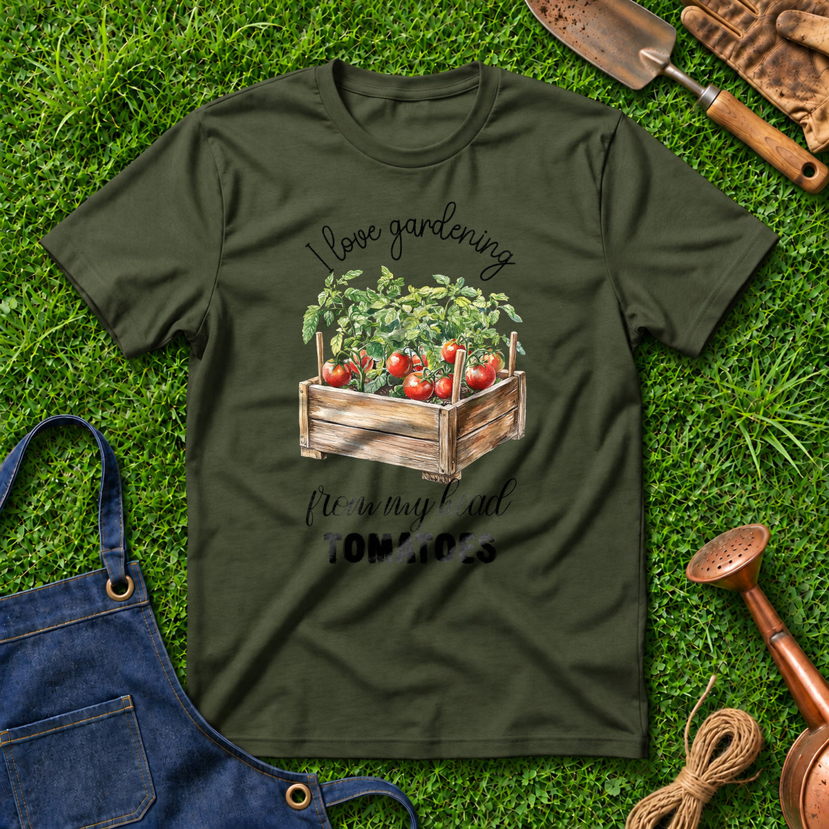 I Love Gardening From My Head Tomatoes 01