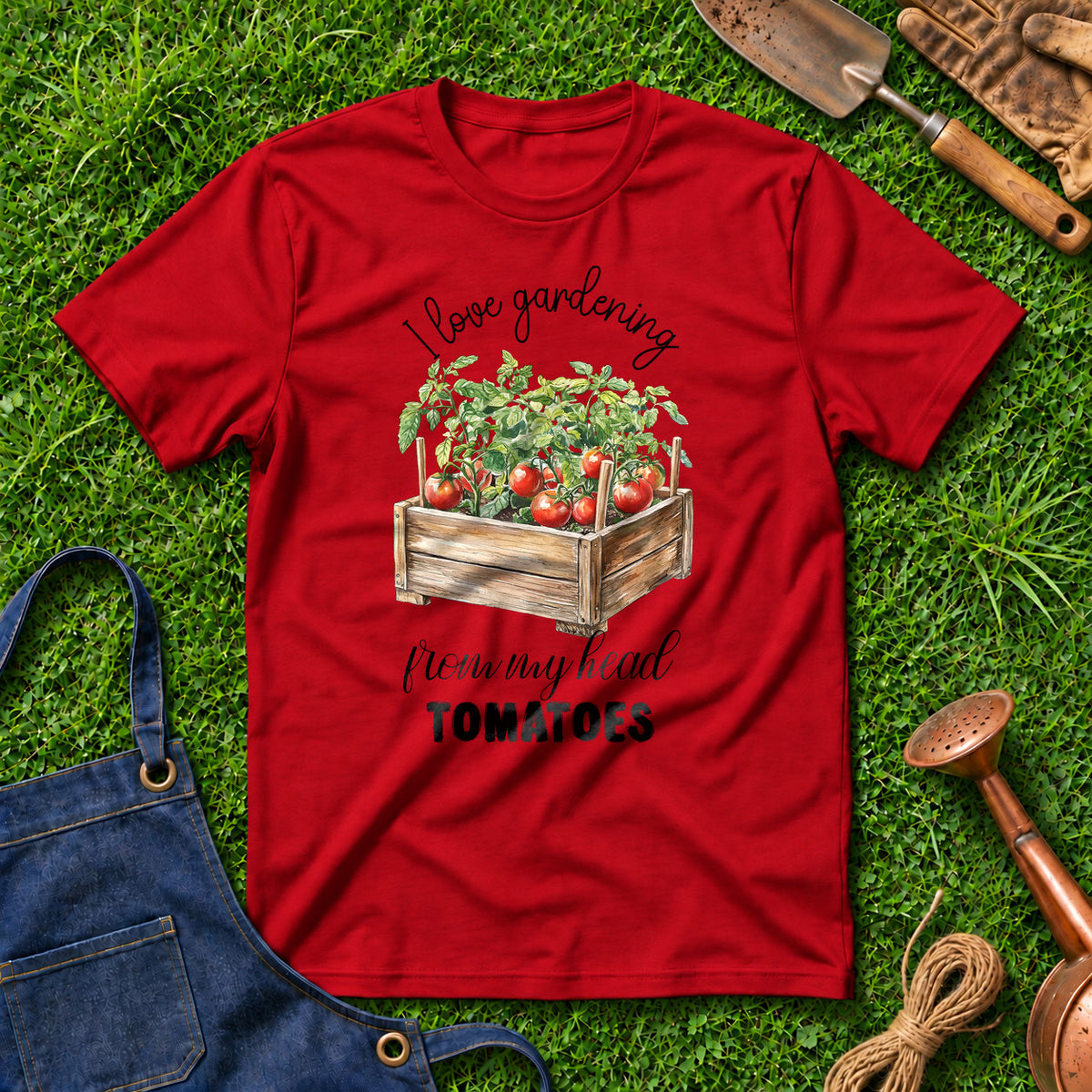 I Love Gardening From My Head Tomatoes 01