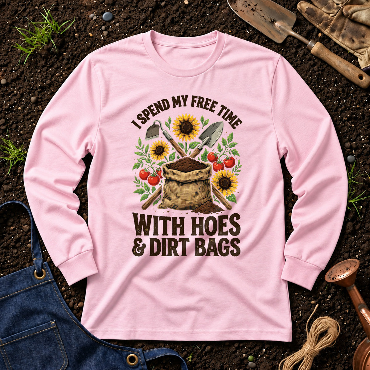 I Spend My Free Time With Hoes And Dirt Bags 02